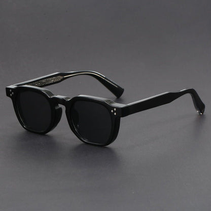 Bold square frame UV protection sunglasses with tinted lenses for men | Marcellis