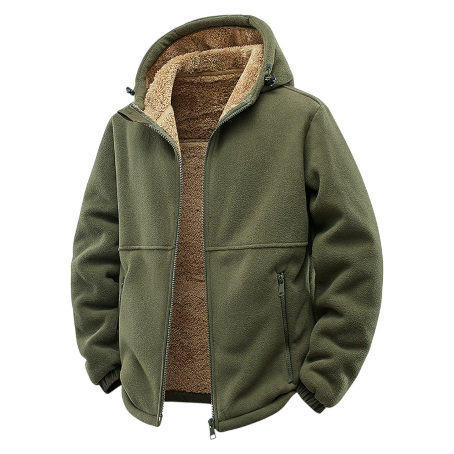 Structured bomber jacket with contrast collar for men | Vanton