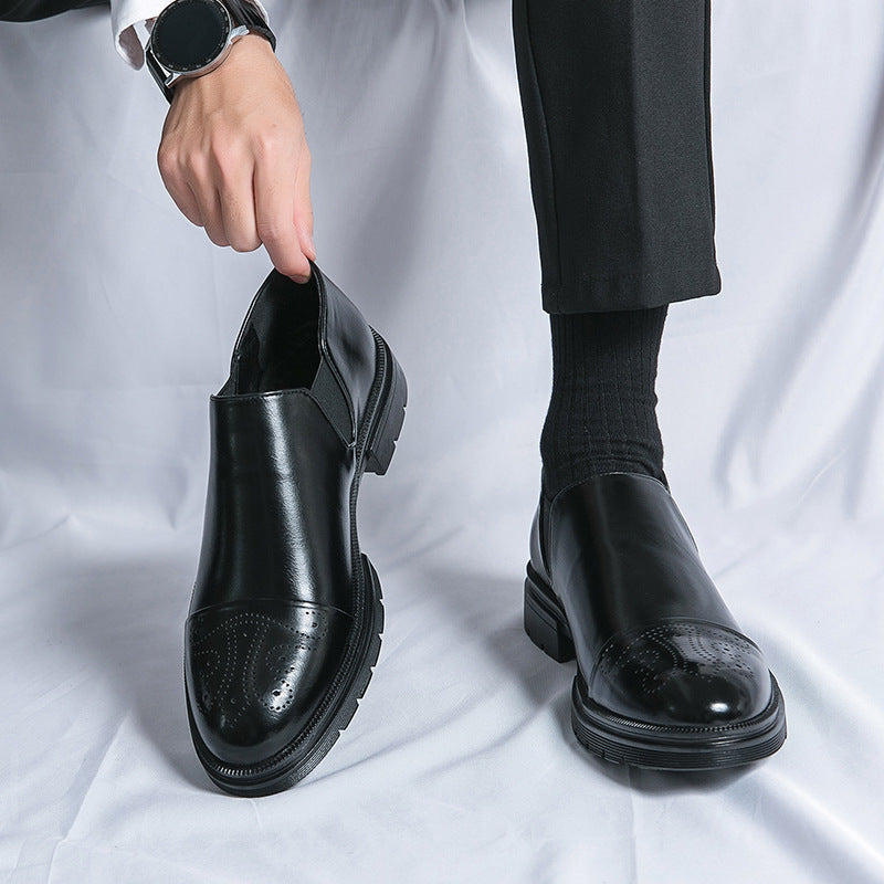 Classic Slip On Panel Dress Shoes for women | Rafael