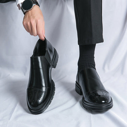 Classic Slip On Panel Dress Shoes for women | Rafael
