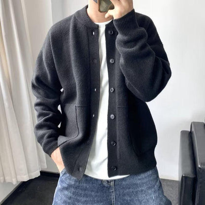 Everett Cardigan Sweater for men | Mathias Stone