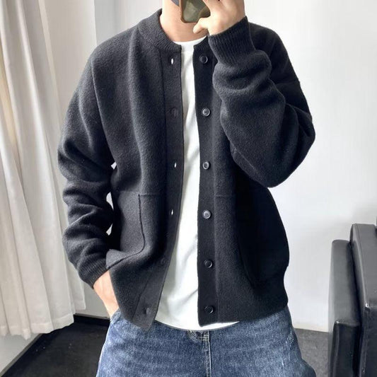 Everett Cardigan Sweater for men | Mathias Stone