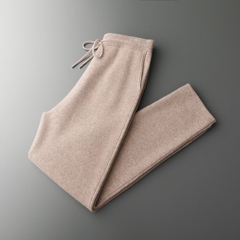 Relaxed fit knit drawstring pants for everyday comfort for men | Aeris