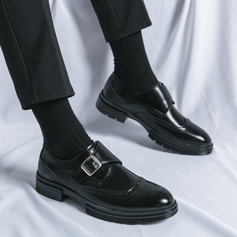 Classic Side Buckle Dress Shoes for men | Marcello