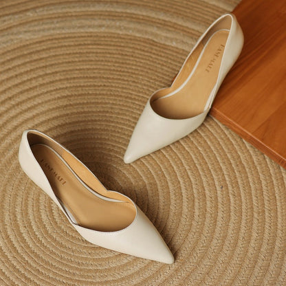 Pointed Toe Bit Strap Kitten Heels for women | Valerine