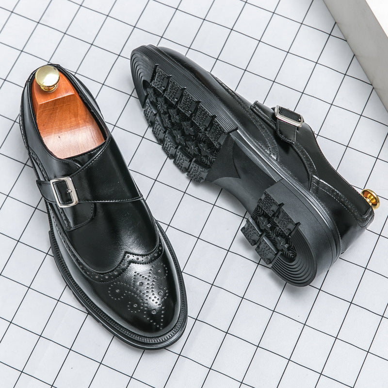 Classic Side Buckle Dress Shoes for men | Marcello