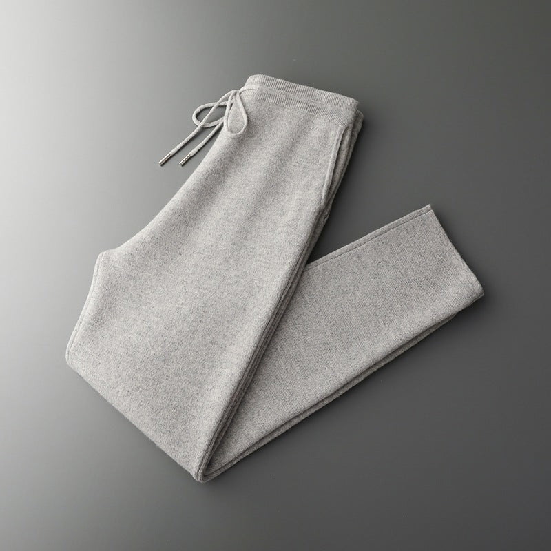 Relaxed fit knit drawstring pants for everyday comfort for men | Aeris