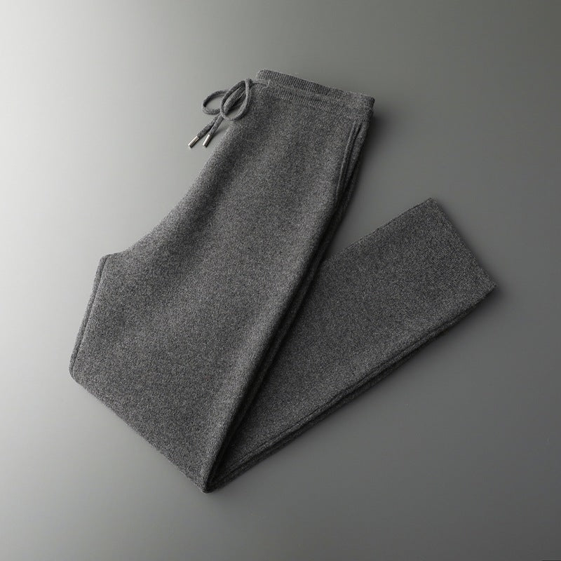 Relaxed fit knit drawstring pants for everyday comfort for men | Aeris
