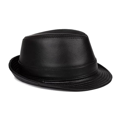 Structured short brim fedora hat with firm crown for men | Montaire