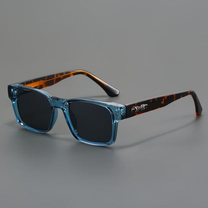 Bold squared frame UV protection sunglasses with ergonomic fit for men | Arvex