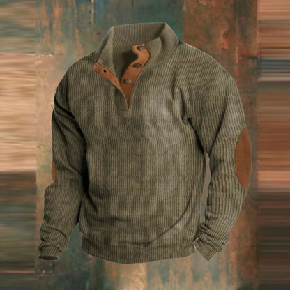 Casual Quarter Zip Sweater Pullover for men | Nolan