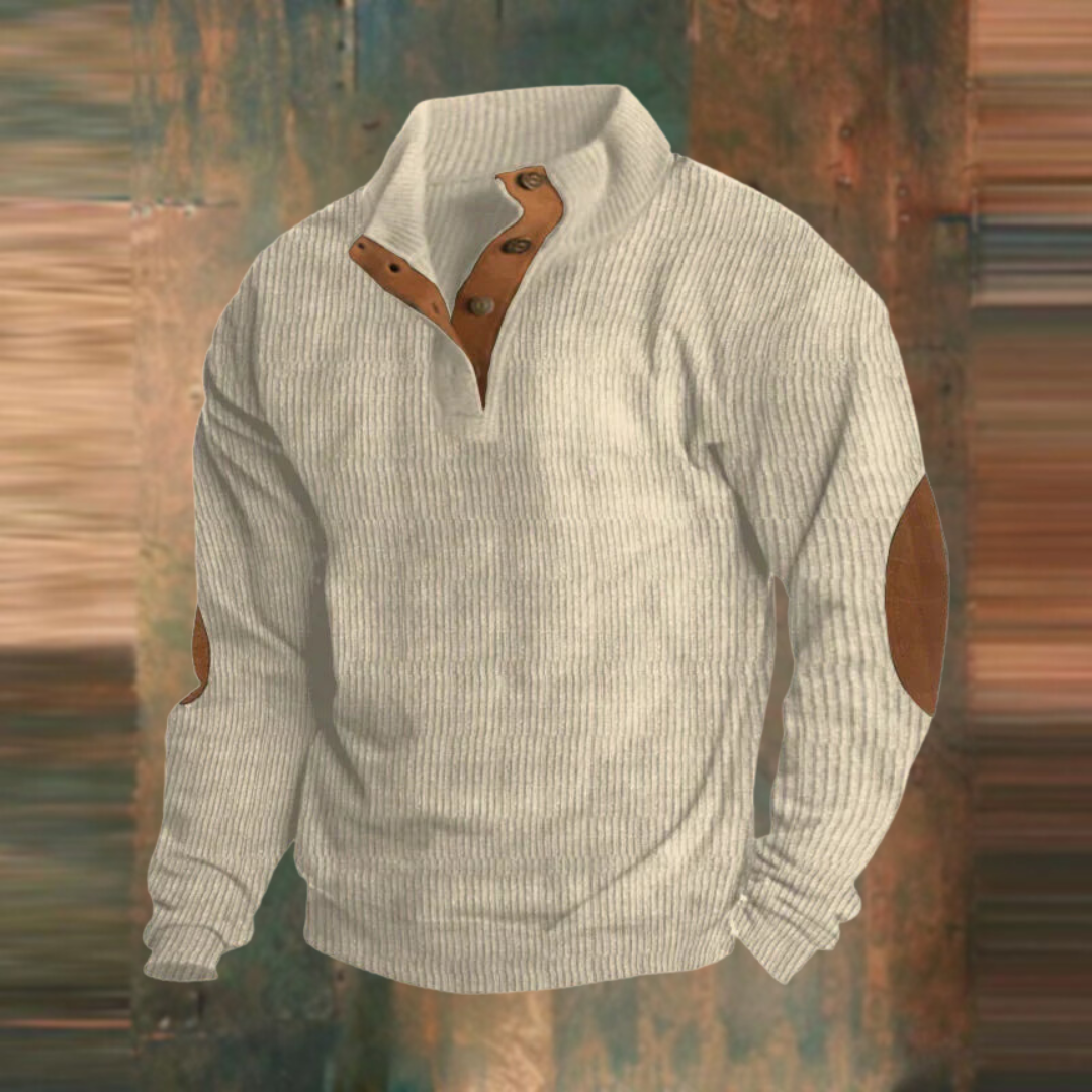Casual Quarter Zip Sweater Pullover for men | Nolan