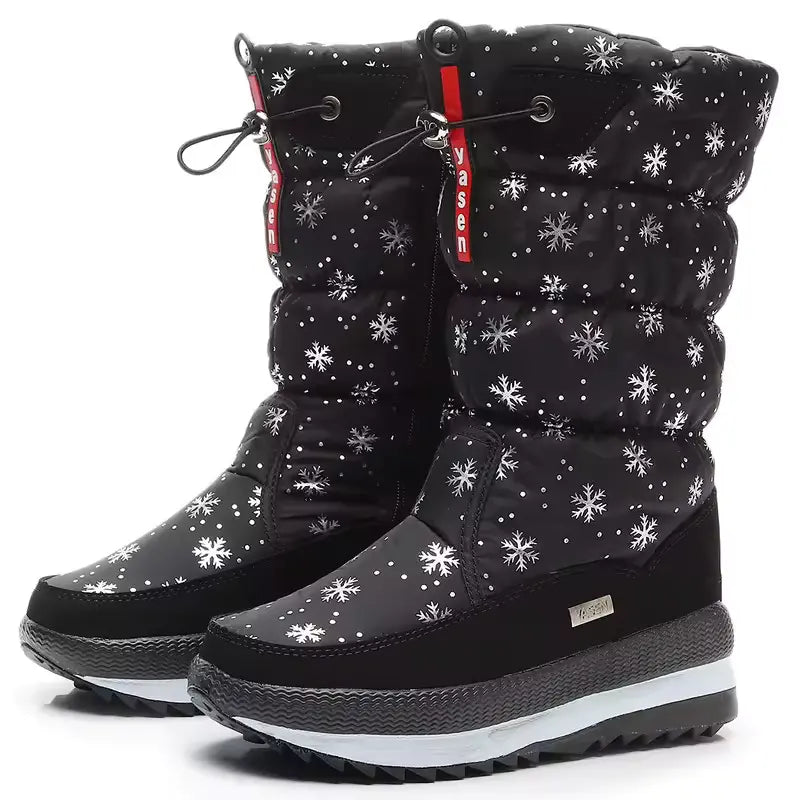 Warm waterproof snow boots for women | Eveline -8