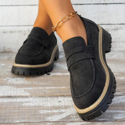 Elegant warm winter sneakers with slip resistant sole for women | Elvara