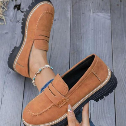 Elegant warm winter sneakers with slip resistant sole for women | Elvara