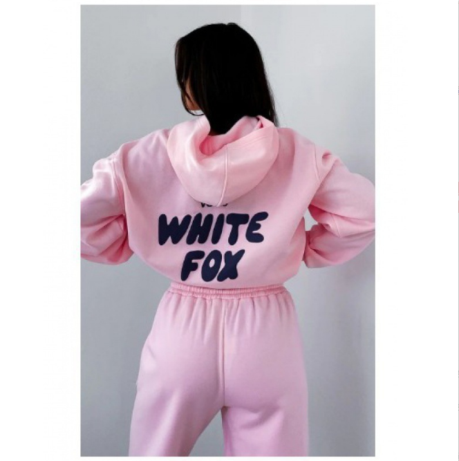 Relaxed fit tracksuit set with pullover hoodie and joggers for women | Aria
