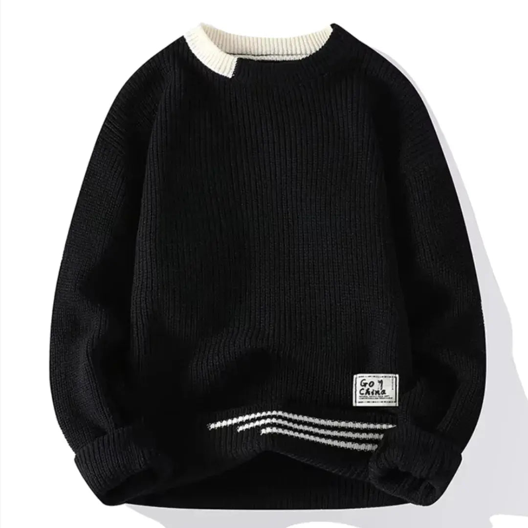 Classic crewneck everyday sweater for men | Raphael -4