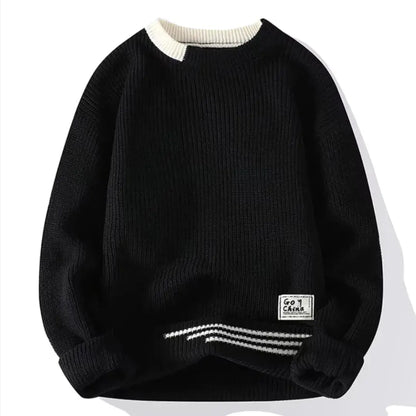 Classic crewneck everyday sweater for men | Raphael -4