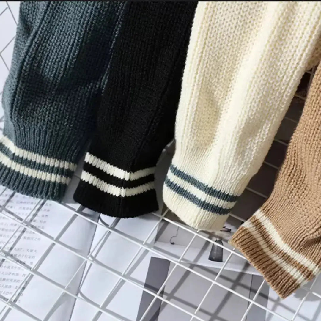 Classic crewneck everyday sweater for men | Raphael -8
