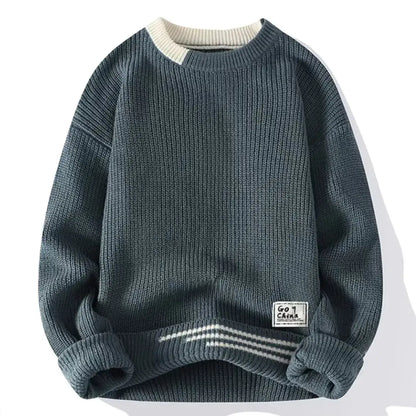 Classic crewneck everyday sweater for men | Raphael -3