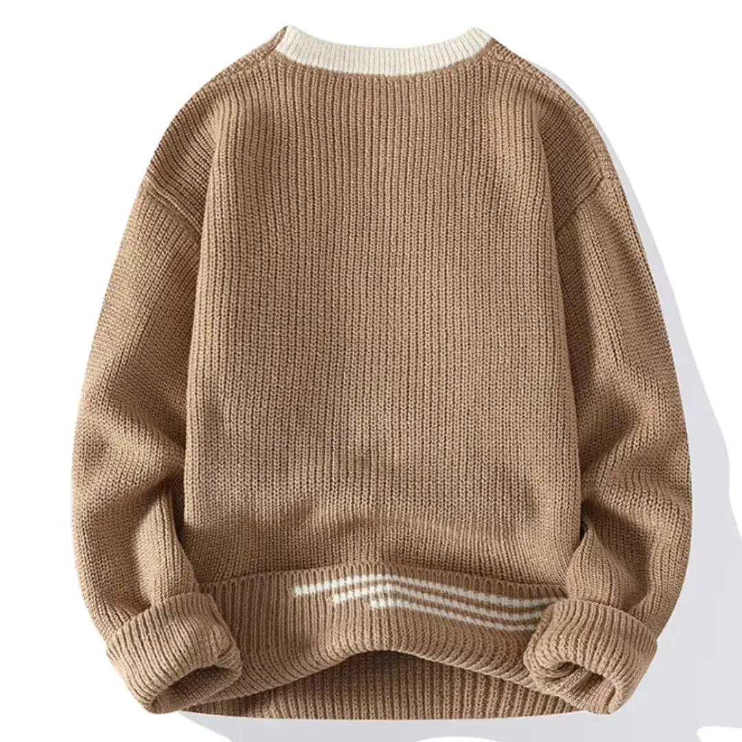 Classic crewneck everyday sweater for men | Raphael -2