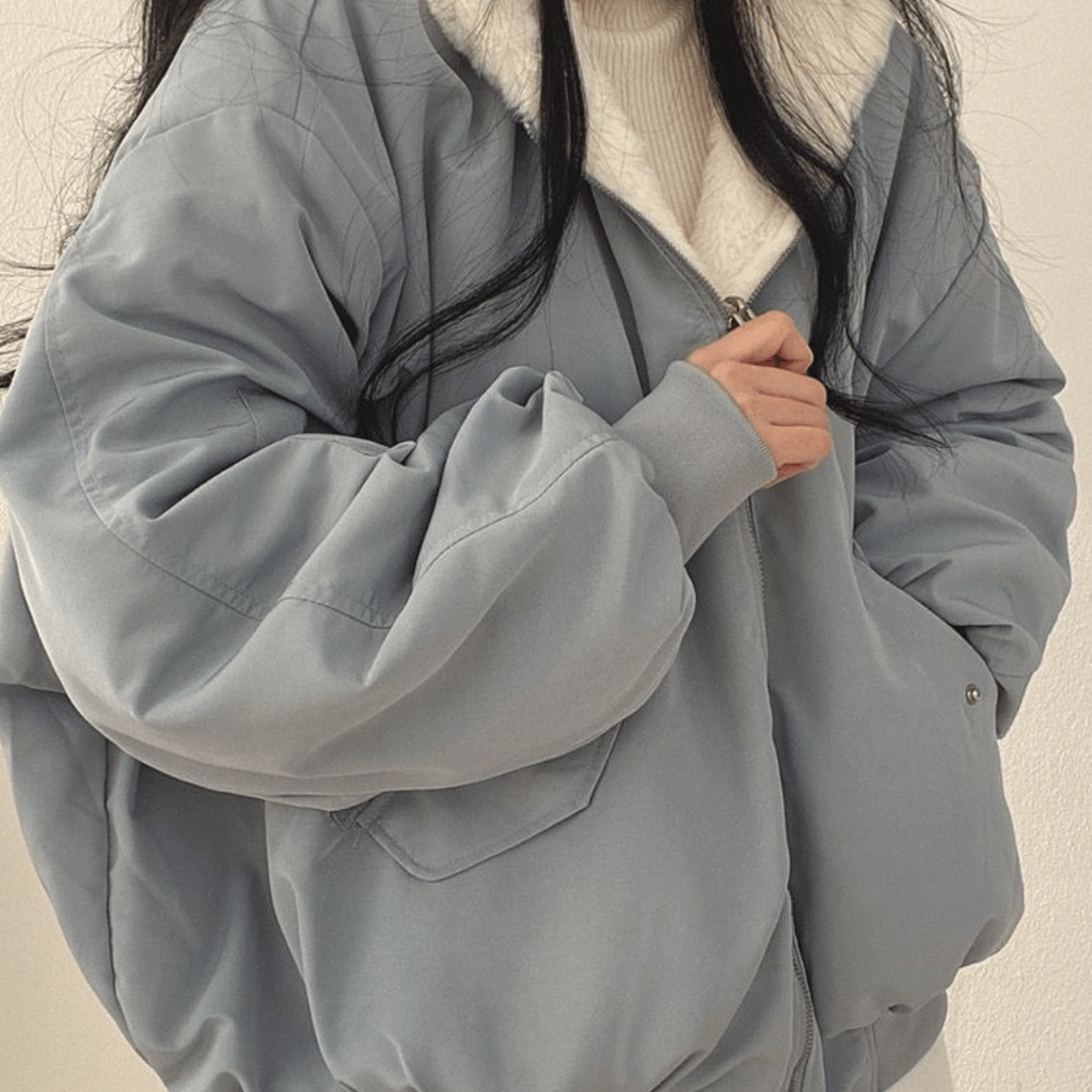 Warm Zip Up Winter Jacket Coat for women | Alina