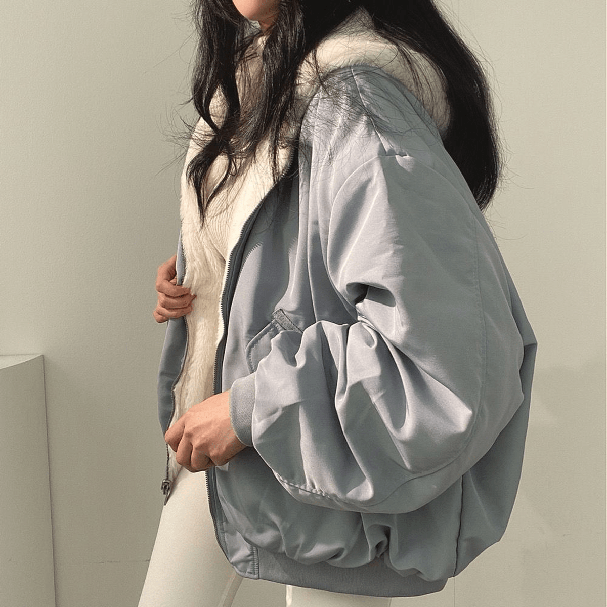 Warm Zip Up Winter Jacket Coat for women | Alina