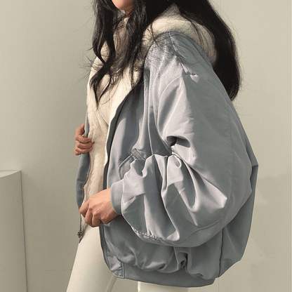 Warm Zip Up Winter Jacket Coat for women | Alina