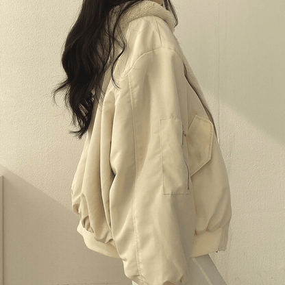 Warm Zip Up Winter Jacket Coat for women | Alina