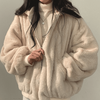 Warm Zip Up Winter Jacket Coat for women | Alina