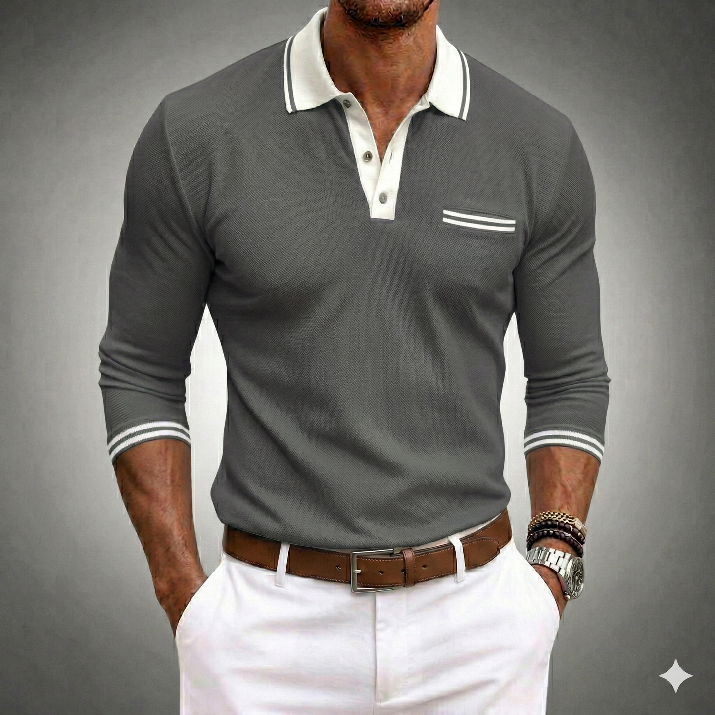 Lightweight active casual shirt for men | Roberto Russo -2