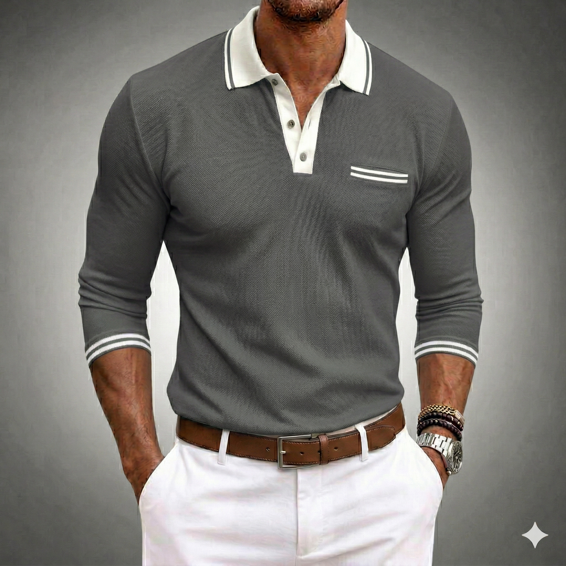 Lightweight active casual shirt for men | Roberto Russo -2