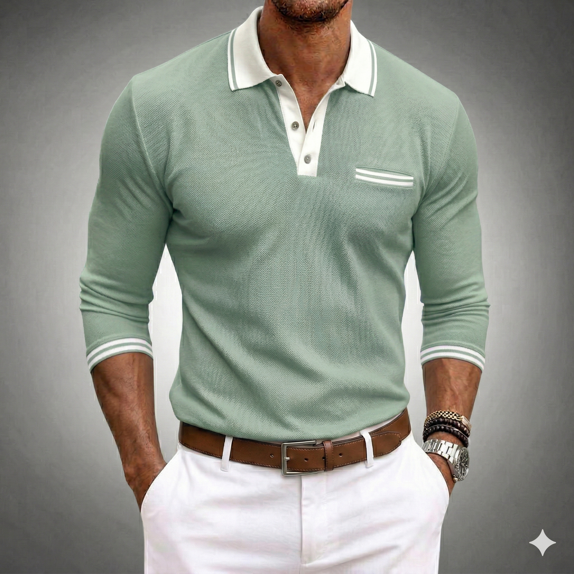 Lightweight active casual shirt for men | Roberto Russo -4