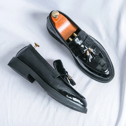 Classic Tassel Slip On Loafers for men | Vittorio