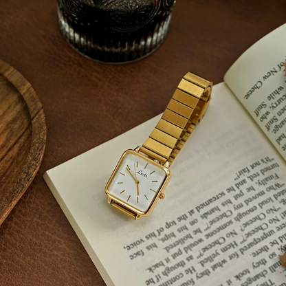 Classic square-face everyday watch for women | Liora -1