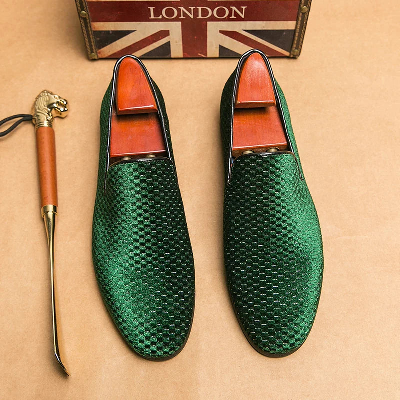 Classic Italian suede slip-on loafers for men | Milano -3