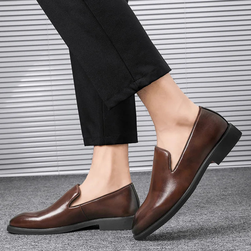 Sleek Classic Slip On Loafers for men | Evander