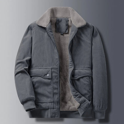 Premium fleece-lined corduroy everyday jacket for men | Ridgefield -3