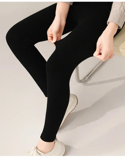 High-waisted soft knit leggings for women | Pure Comfort