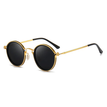 Sleek polarised metal frame sunglasses for men | Solis -7