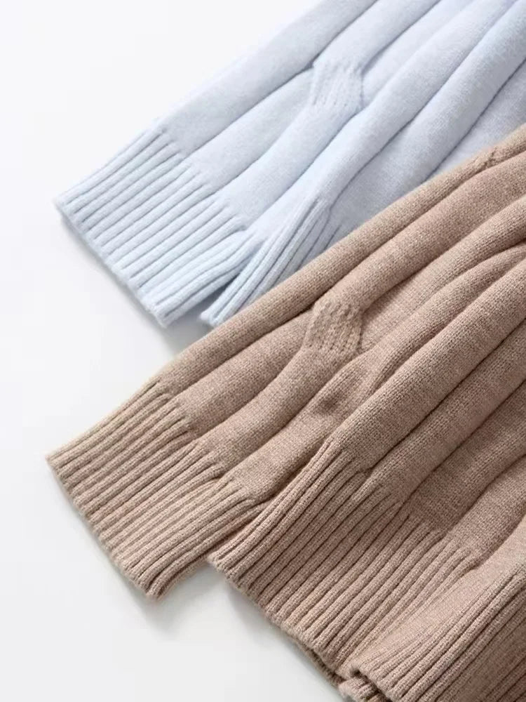 Soft knit turtleneck lounge set for women | Noelle Haven