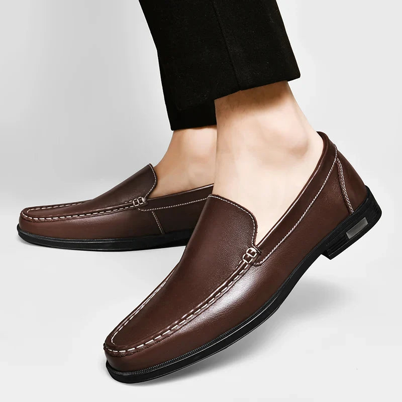 Classic Polished Slip On Loafers for men | Lorenzo