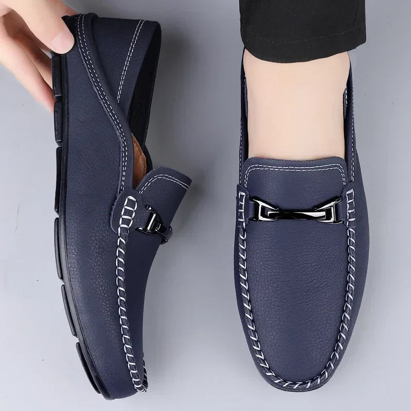 Classic Bit Accent Slip On Loafers for men | Alvaro