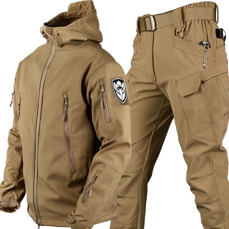 Relaxed tactical co-ord set for men | Wolfpack -2