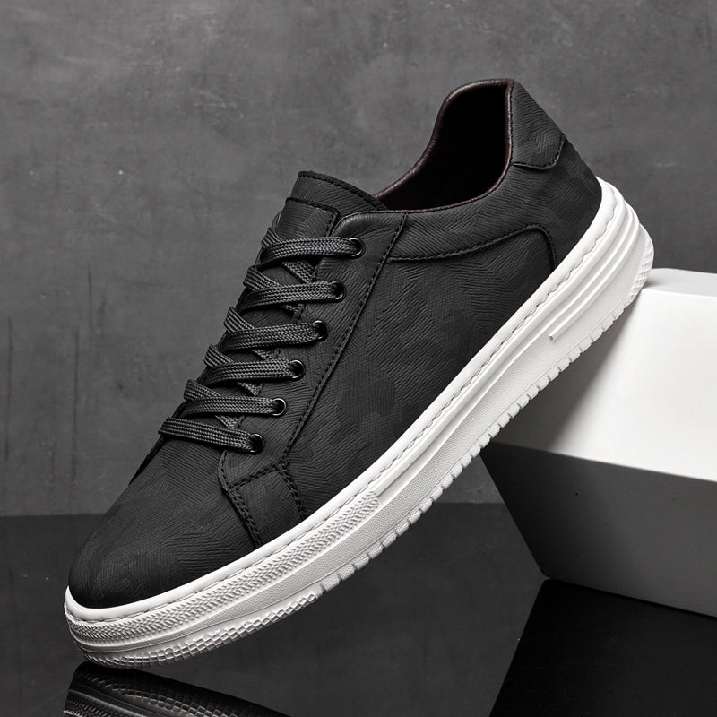 Premium genuine leather everyday sneakers for men | Canyon -1