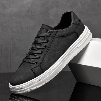 Premium genuine leather everyday sneakers for men | Canyon -1