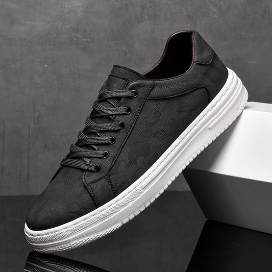 Premium genuine leather everyday sneakers for men | Canyon -1