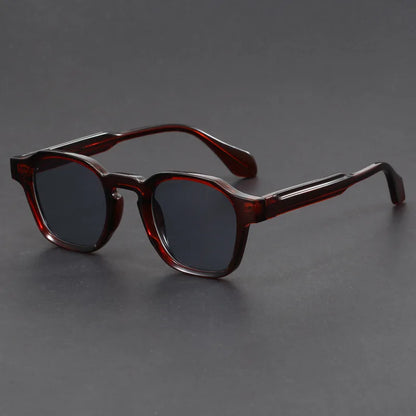 Square frame durable retro sunglasses for men | Maven -8
