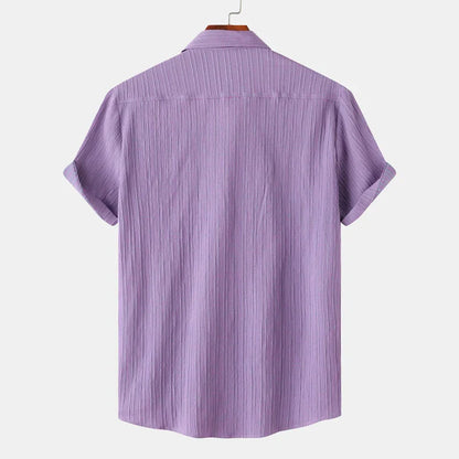 Breathable lightweight linen casual shirt for men | Coastal -2
