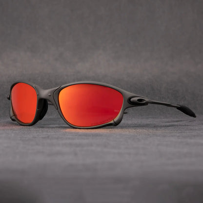Matte frame polarized sunglasses with UV400 protection for men | Spectre Edge